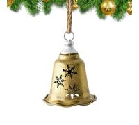 Christmas Bells Hollow Decoration Hanging Ornaments for Home Restaurant Shopping Mall Wedding Birthday Family Gathering Winter Celebration
