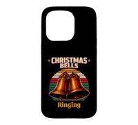 Christmas Bells Ringing Retro Case for iPhone 15 Pro