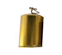 Christmas Bells - Rustic Decorative Cow Bells,Vintage Harmony Cowbell Brass Coated Country Jute Rope Hanging Gold Bell Hanging Decorative for Wall, Bedroom, Living Room, Door
