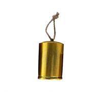Christmas Bells - Rustic Decorative Cow Bells,Vintage Harmony Cowbell Brass Coated Country Jute Rope Hanging Gold Bell Hanging Decorative for Wall, Bedroom, Living Room, Door