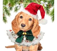 Christmas bibs for pets, Christmas bibs for dogs, dog bandanas soft Christmas bibs for dogs - cute reversible pet scarf, breathable accessories