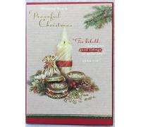 Christmas Blessings Open Christmas Card By Carte Blanche