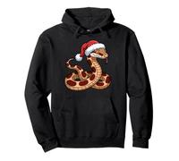 Christmas Boa Constrictor Ugly Xmas Pullover Hoodie