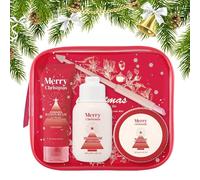 Christmas Body Lotion | 110ml Natural Hydrating Body Lotion - Beauty Supplies for Boyfriend Coworkers Dad Grandma Teens Family Girlfriend Men Women Grandpa Mom