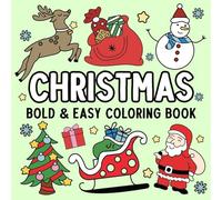 Christmas Bold and Easy Coloring Book