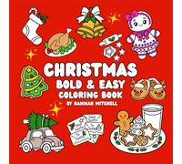 Christmas: Bold & Easy, Colouring book