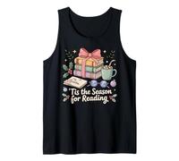 Christmas Book Lover T'is The Season for Reading Holiday Tee Tank Top