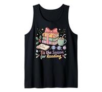 Christmas Book Lover T'is The Season for Reading Holiday Tee Tank Top