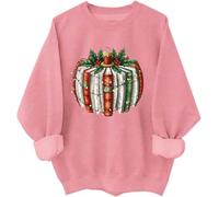 Christmas Book Pumpkin Sweatshirt Christmas Teacher Shirts Pumpkin Book Reading Lover Hoodie Unisex Pink