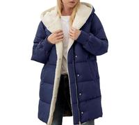 Christmas Boots Selling Items Long Winter Jackets for Women UK Clearance Plus Size Parka Jacket Warm Fleece Lined Quilted Coats With Pocket Oversized Long Christmas Clearance UK