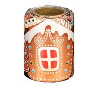 Christmas Border for Bulletin Board - Festive Seasonal Trim, Colorful Holiday Classroom Border, Decorative Winter Paper Strip | Cheerful Photo Frame Blackboard Wall Birthday Shower School Event T