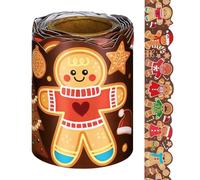 Christmas Border for Bulletin Board - Festive Seasonal Trim, Colorful Holiday Classroom Border, Decorative Winter Paper Strip | Cheerful Photo Frame Blackboard Wall Birthday Shower School Event T