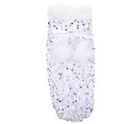 Christmas Bottle Cover Plush Wine Gift Bag for Festive Table Decor | PET Material, Fits Standard Bottles, Replaces Gift Wrapping, Suitable for Cider, Holiday Dinner, Home and Wine Lovers