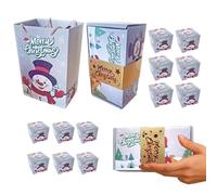 Christmas Bounce Box | Merry Christmas Folding Bouncing Cash Boxes - Foldable Bag for Holiday Cookie Candy Wine Chocolate Jewelry Wedding Proposal Birthday Valentine's Day