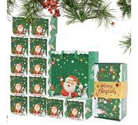 Christmas Bouncing Box,Folding Christmas Bouncing Box - Green Christmas Money Bouncing Boxes | Christmas Party Supplies Funny Paper Box for Party Favors Lovers Amig