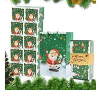Christmas Bouncing Boxes 10 Pieces, Christmas Wishes | for Parties Decorations with Bag and for Celebrations Birthday Friends Home