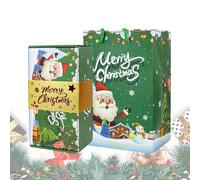 Christmas Bouncy Bank Foldable Box Envelopes Collapsible Container for Proposal Birthday Kids Teens Holiday Savings