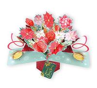Christmas Bouquet Pop Up Christmas Greeting Card Second Nature 3D Cards Pop Ups XPOP067