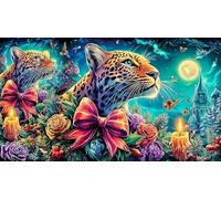 Christmas bow 1000 Pieces Puzzle for Adults - Hard Difficult Challenging Family Game Home Activity 38x52/1000pcs