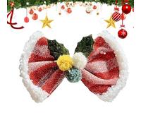 Christmas Bows for Girls, Christmas Hair Bows Gorgeous Duck Bill Hair Clips | Colorful Red Hair Clips, Cute Christmas Hair Accessories for Parties