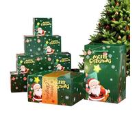 Christmas Box, Versatile Solution, 21×13×9.3cm, Surpri̇se Box, Birthday Gift Bốx, Concealed Storage Spaces, For Kids Adults Friends Family Holiday Party