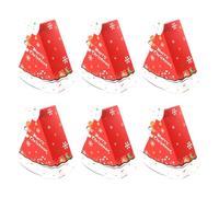 Christmas Boxes, Christmas Candy Boxes | Red Green Christmas Tree Packaging Box - Cute Cartoon Pattern Baking Boxes Christmas Party Decorations