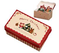 Christmas Boxes - Christmas Storage Box Boodie Box - For Cookies Holiday Bakery Party