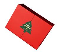 Christmas Boxes | Classic Reusable | Holiday Gift Packaging Boxes | for Lipsticks, Sweets, Scarves, Chocolates, Nuts, Erasers, Lollipops,