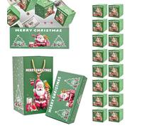 Christmas Boxes Money - Festive Container Holder for Children | Paper Pull Out Cash with Card, Surprise Money, Reveal Box, Compact and Portable Size, for All Ages, 7.24x3.66 in