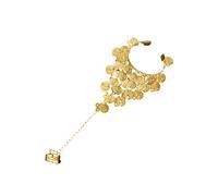 Christmas Bracelet Jewellery Women's Lady Belly Dance Gypsy Jewelry Triangle Bracelet Wrist Ring Gold Silver Color