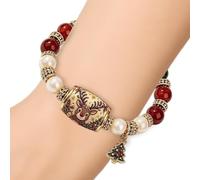 Christmas Bracelet Jewelry Adjustable Fashion Beaded Party Bracelets, Se référer au descriptif, Acrylonitrile Butadiene Styrene, No gem