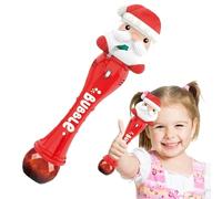 Christmas Bubble Machine - Santa Claus Automatic, Electric Buble Wand with Colorful Lighting, Dynamic Music and PP Material Construction | Outdoor Atmosphere Toy for Kids Adults