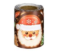 Christmas Bulletin Board Border - 33 Feet Seasonal Decoration, Festive Blackboard Border | Gingerbread House, Santa, Reindeer, Cute Border for Classroom, Nursery, Nursery, School