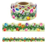 Christmas Bulletin Board Borders Back-to-School Trim Decorations Decorative Classroom Room Decorative Christmas Border Trim