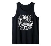 Christmas But Did You Document It Corporate Office Party Tank Top