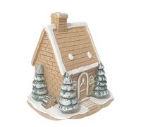 Christmas Cabin Incense Burner,Decorative Incense Burner | Space Saving Christmas Snow Cabin Coil Cone Holder for Yoga Home Entryway Hotel Indoors Dining Living Room Decor