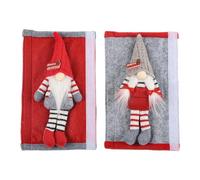 Christmas Cabinet Handle Covers, Cabinet Handle Covers - 2 x Christmas Gnomes Fridge Handle Covers, Refrigerator Decor, Kitchen Christmas Decorations, Refr Handle Covers