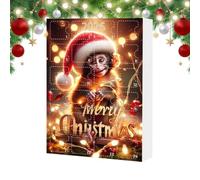 Christmas Calendar 2D Acrylic Monkey Ornament Decoration