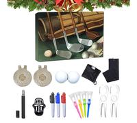 Christmas Calendar Advent for Golfers - Christmas Holiday Count Down Calendar - Golf Tool Kits for Golfers Enthusiasts Professionals Beginners Men Women Outdoor Practice