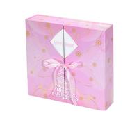 Christmas Calendar Countdown - Foldable 24-Day Empty Box Calendar, Creative Holiday Planner, Space-Saving Foldable Design for Christmas, Halloween, 12.99x12.01x3.15 Inches