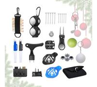 Christmas Calendar - Paper Material, 24 Day Golf Balls Marker Tees, Cristmas Goļf Avvent Caleńdar, Golf Christmas Countdown Calëndar | Gift gõlf Set for Dad Husband the Boy d