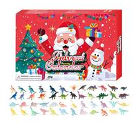 Christmas Calendars - Luminous Figurines Box, Countdown Holiday Calendar, Collectible Toy Set | Portable Decorative Table Display For Children Friends Bedroom Festive Season Party Celebration