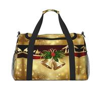 Christmas Camel in The Distance Print Hand Travel Bag Ideal for Long-Distance Travel and Daily Use