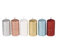 Christmas Candle Christmas 98720 Assorted Colours 5.5 x 12 cm