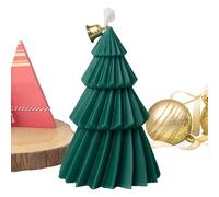 Christmas Candle,Christmas Tree Shaped Wax Scented Candle | Handmade Table Centerpiece Home Decor for Birthday Women Desktop Study Room Porch Dining Party Church