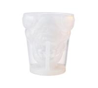 Christmas Candle Mold 3D Santa Claus Shaped Silicone Mold for Soap Candle Making DIY Baking Chocolate Candy Jello