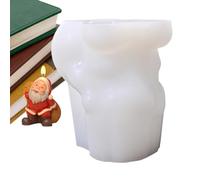 Christmas Candle Molds - 3D Decorative Holiday Silicone Mold, Festive Wax Craft Form for Candle Making | Reusable Mold for Thanksgiving Fall Winter Season | Creative DIY Decoration for Birthday Party