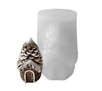 Christmas Candle Molds - Home Silicone Molds Pine Molds for Home Decoration with Epoxy Resin Plaster Soap for Art Teachers Holiday Lovers Workshop Weekday Activities