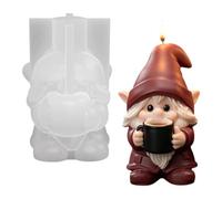 Christmas Candle Molds Reusable 3D Handmade Wax Decoration