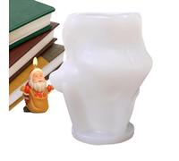 Christmas Candle Molds - Silicone Mold for Wax Making, Festive Craft Supplies | DIY Soap Resin Molding, Holiday Decoration Tools, Creative Gift for Candle Maker Home Art Projects